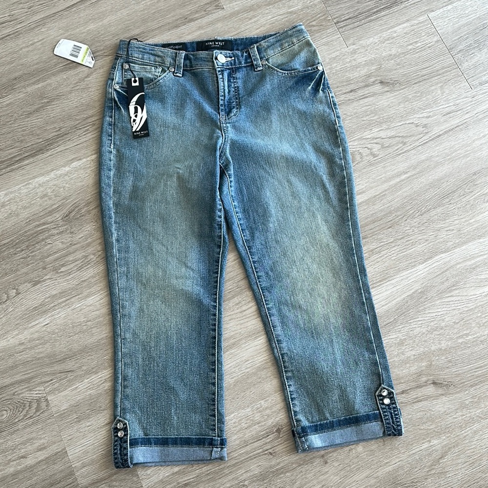 NINE WEST / west end fit jeans 4/27 NWT